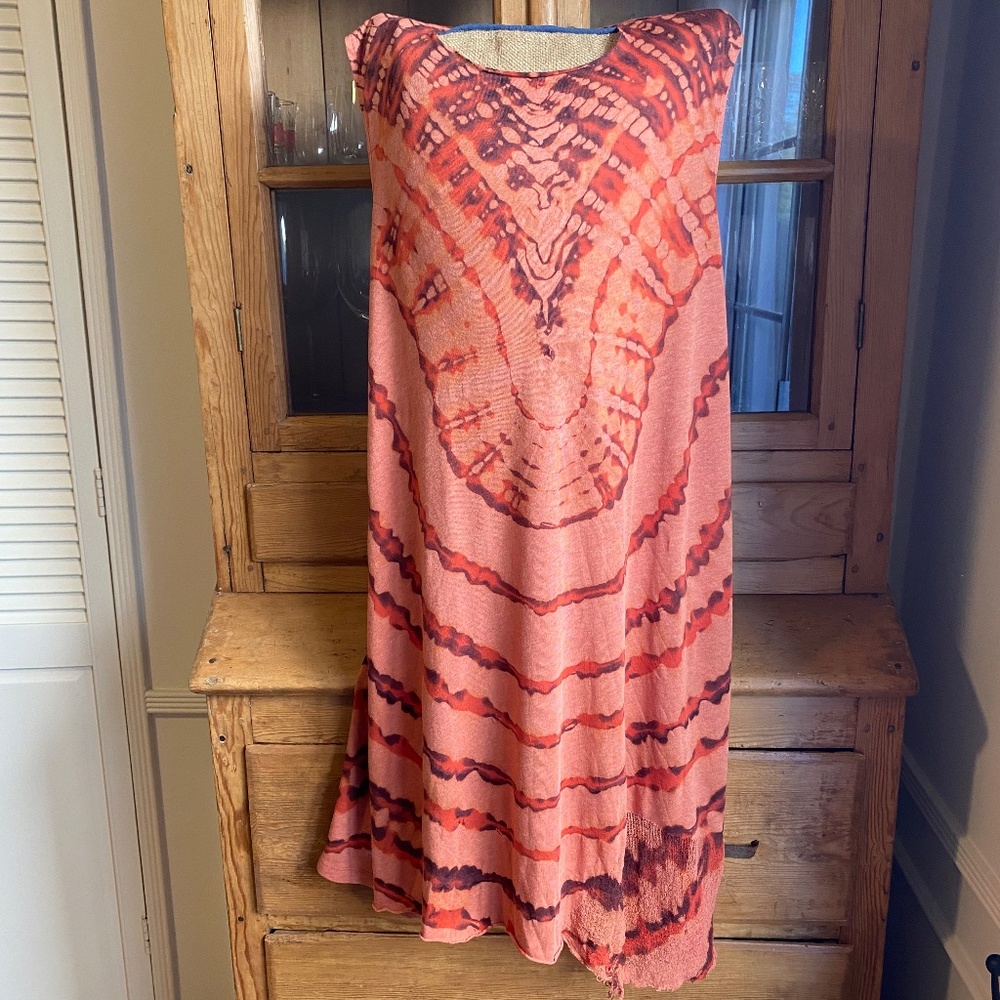 Raquel Allegra Summer Tie-Dye Tank Dress NWT
